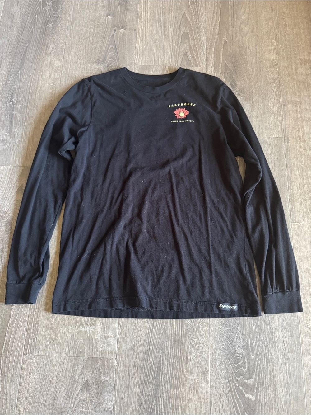Fasthouse Black Long Sleeve Graphic Tee